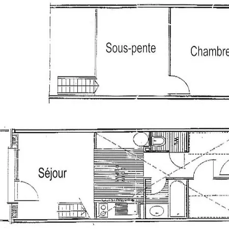 - 8 Pers, 47 M2, 3/2 Appartement Les Saisies